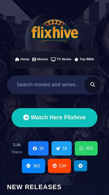 Screenshot of flixhive.space