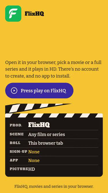 Screenshot of flixhq.company