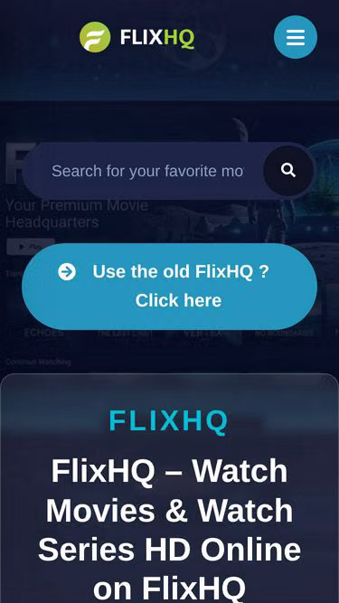 Screenshot of flixhq.mobi