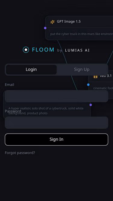 Screenshot of floom.design