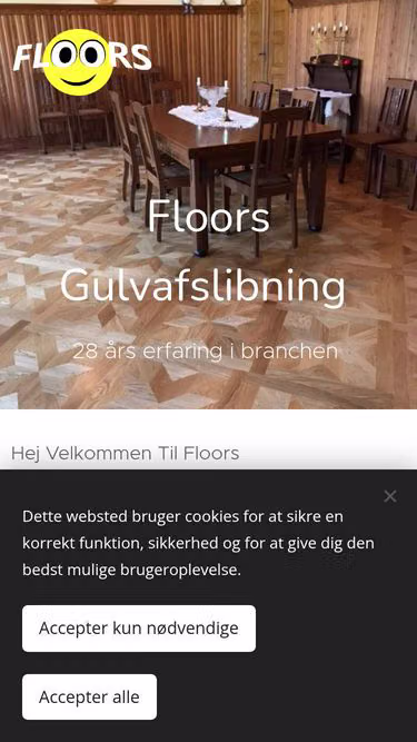 Screenshot of floors.dk