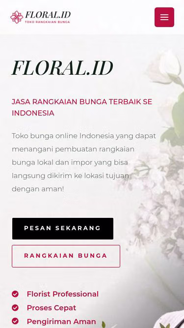 Screenshot of floral.id