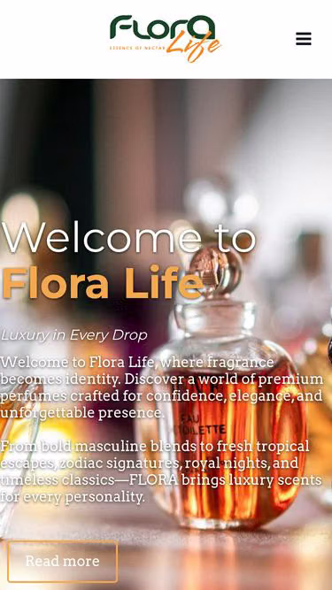 Screenshot of floralife.store