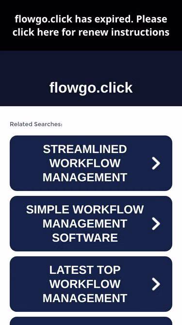 Screenshot of flowgo.click