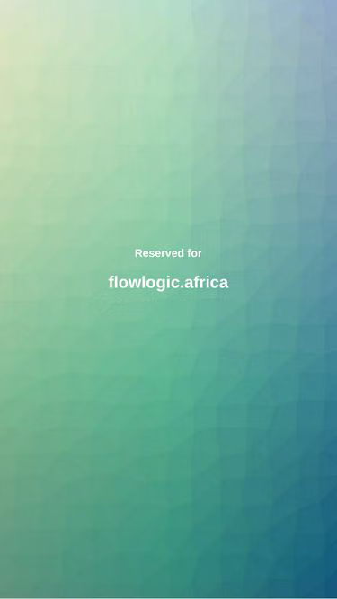 Screenshot of flowlogic.africa