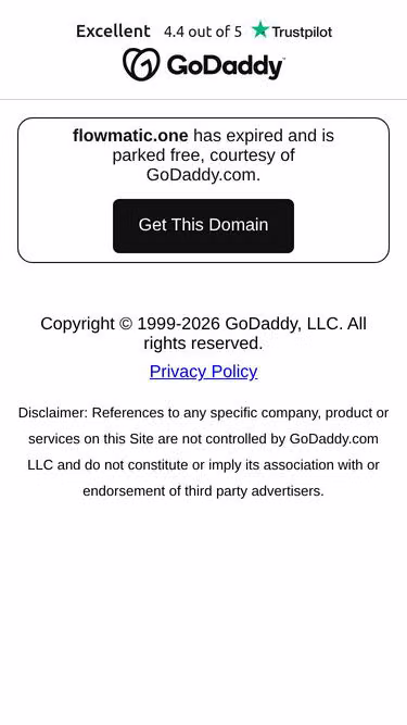 Screenshot of flowmatic.one