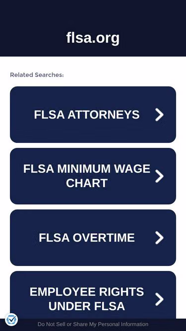 Screenshot of flsa.org