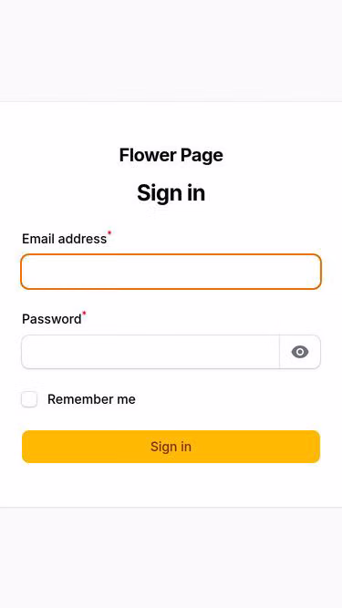 Screenshot of flwr.page