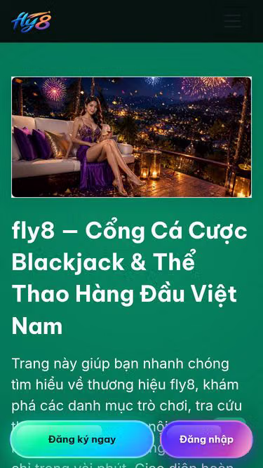Screenshot of fly8.ws