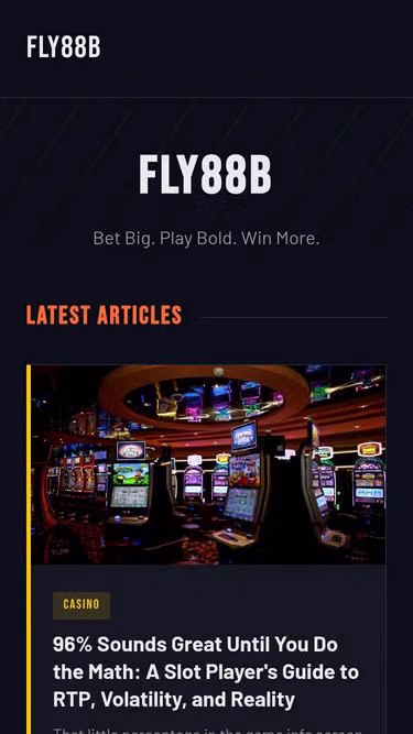 Screenshot of fly88b.com