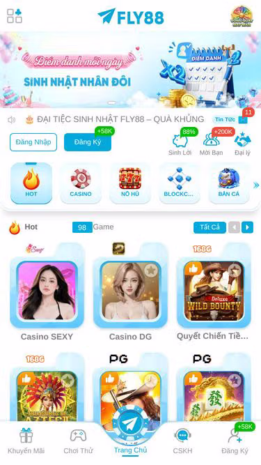 Screenshot of fly88h.fit