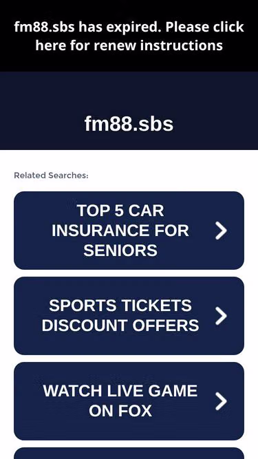 Screenshot of fm88.sbs