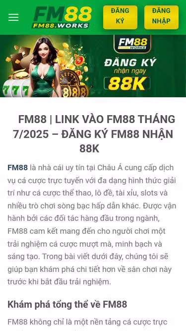 Screenshot of fm88.works