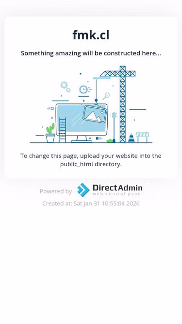 Screenshot of fmk.cl