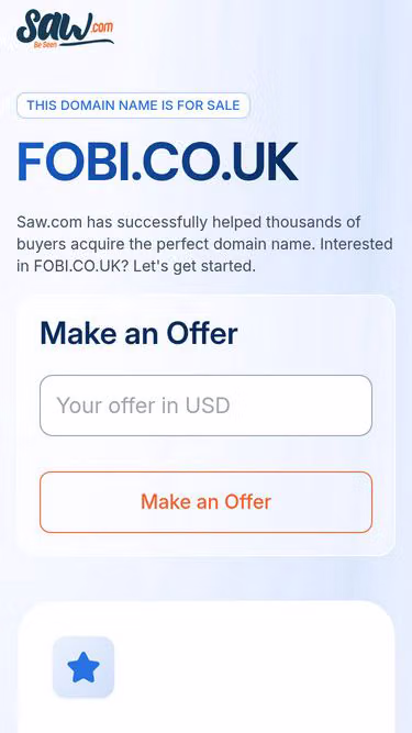 Screenshot of fobi.co.uk