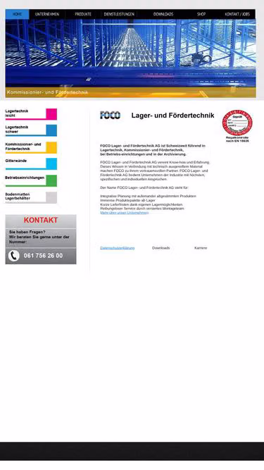 Screenshot of foco.ch