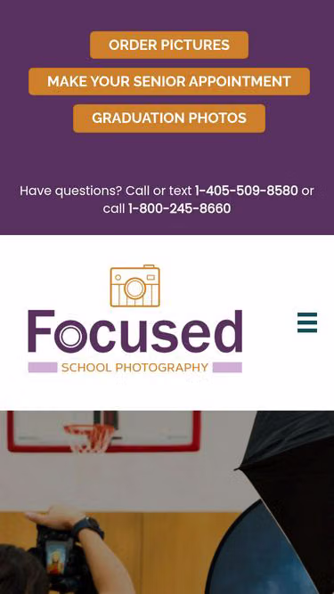 Screenshot of focused.pics