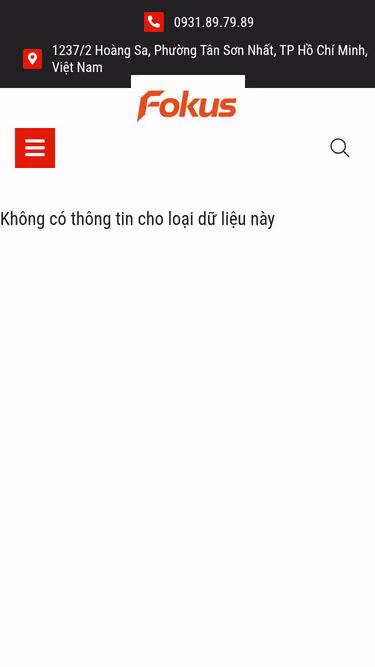 Screenshot of fokus.vn