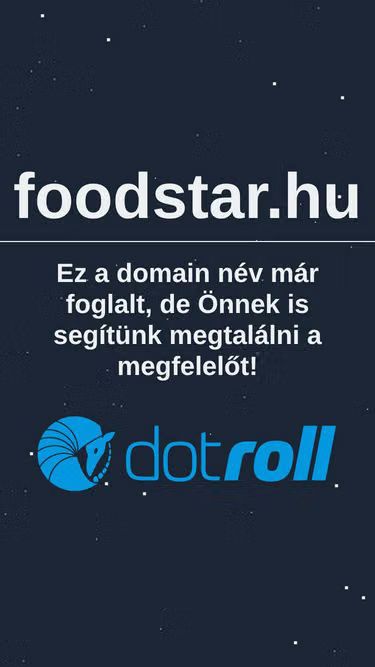 Screenshot of foodstar.hu