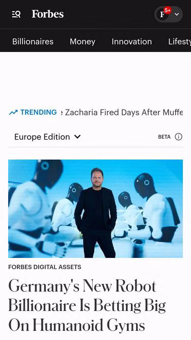 Screenshot of forbes.associates