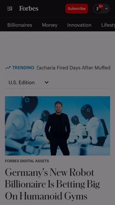 Screenshot of forbes.enterprises