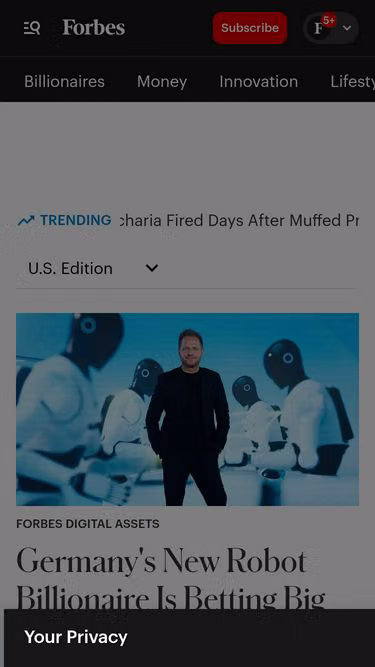 Screenshot of forbes.ing