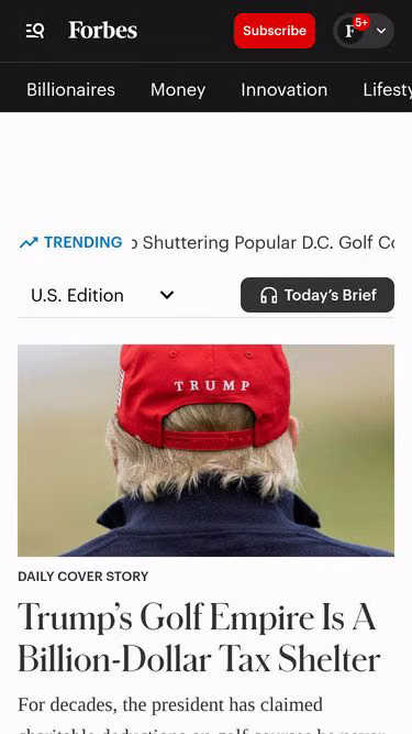 Screenshot of forbes.kim