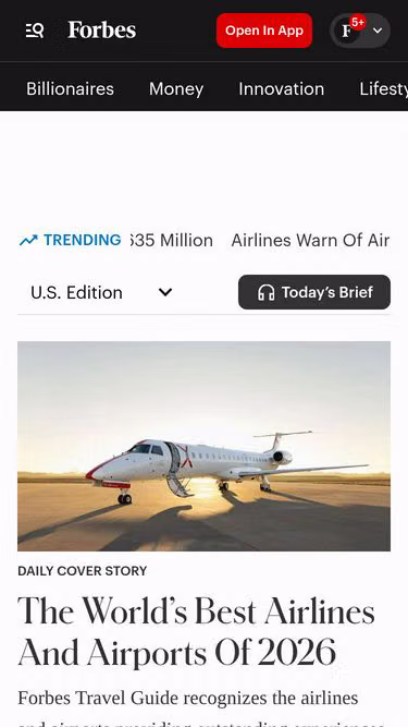 Screenshot of forbes.plus