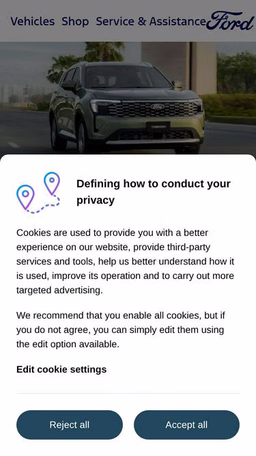 Screenshot of ford.ug