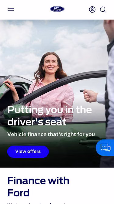 Screenshot of fordcredit.co.uk