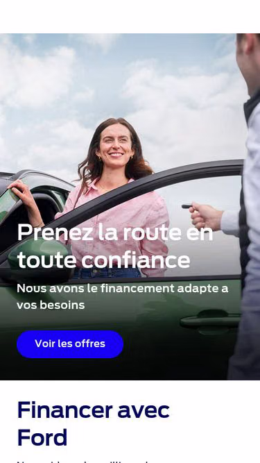 Screenshot of fordcredit.fr