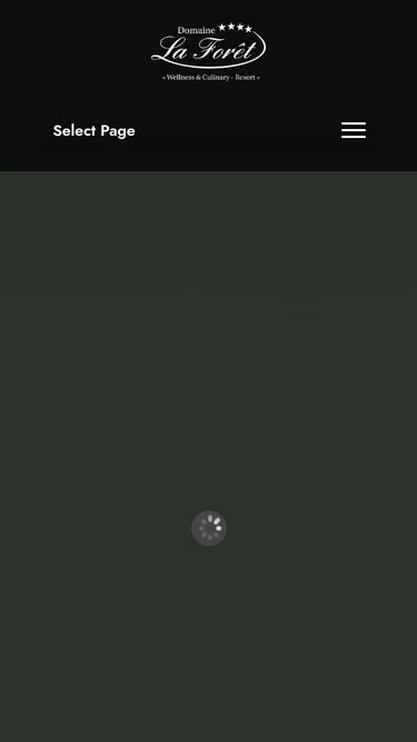 Screenshot of foret.lu