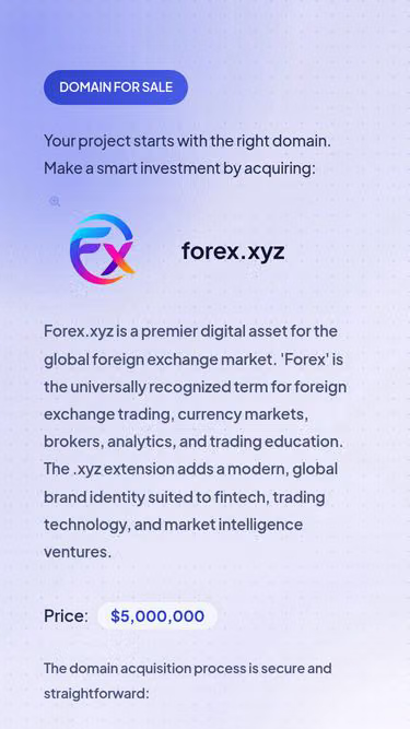 Screenshot of forex.xyz