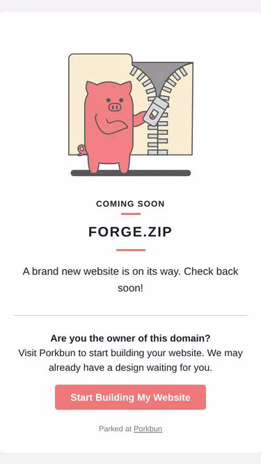 Screenshot of forge.zip