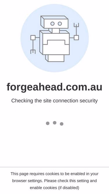 Screenshot of forgeahead.com.au