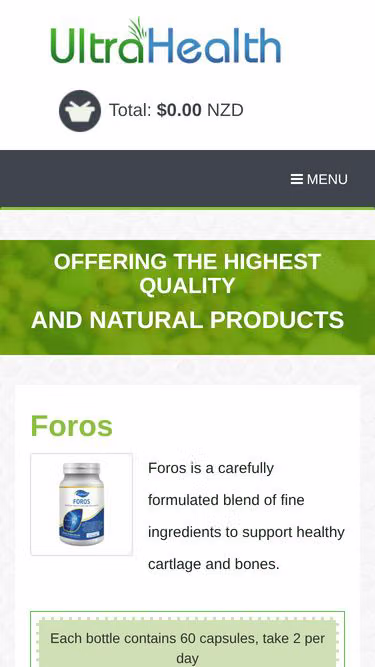 Screenshot of foros.nz