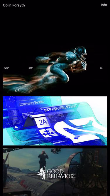 Screenshot of forsyth.design