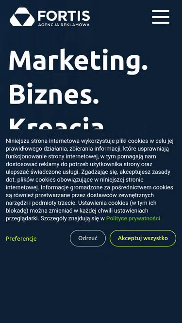 Screenshot of fortis.pl