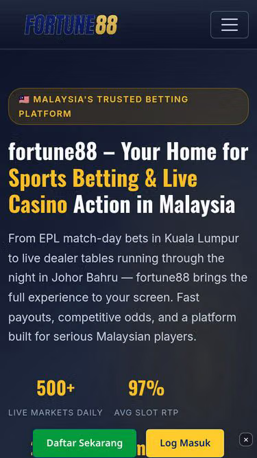 Screenshot of fortune88.lat