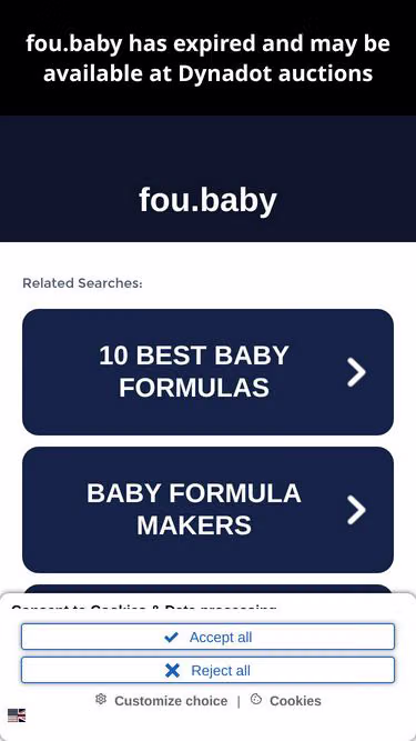 Screenshot of fou.baby
