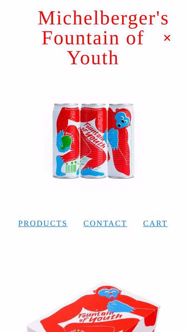 Screenshot of fountainofyouth.dk