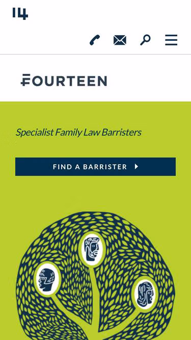 Screenshot of fourteen.co.uk