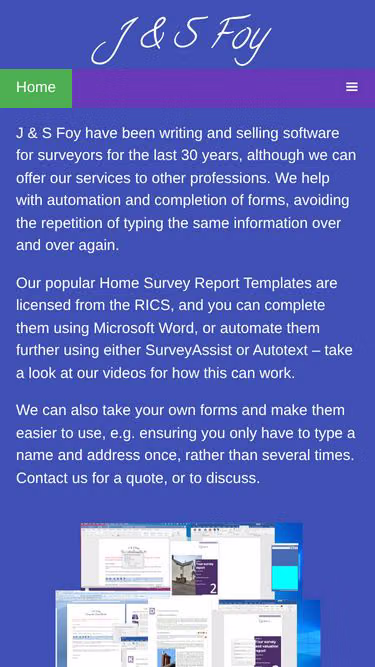 Screenshot of foy.co.uk