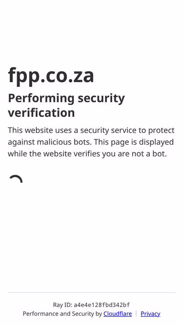 Screenshot of fpp.co.za