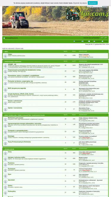 Screenshot of fpr.com.pl