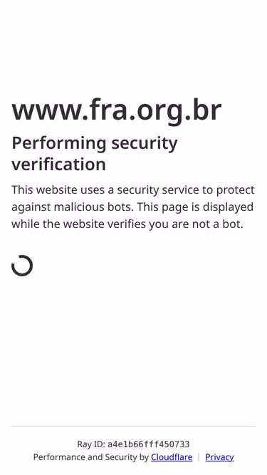 Screenshot of fra.org.br