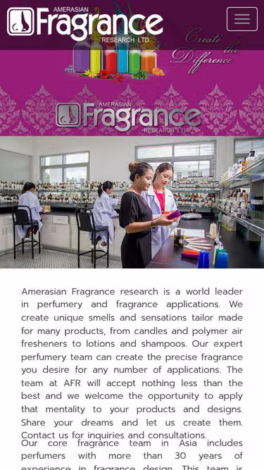 Screenshot of fragrance.co.th