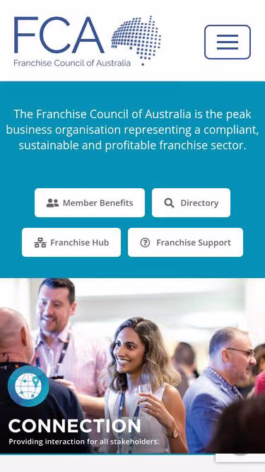Screenshot of franchise.org.au