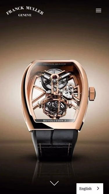 Screenshot of franckmuller.info