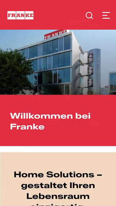Screenshot of franke.lu